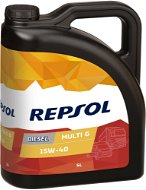 REPSOL MULTI G DIESEL 15W-40 5 l - Motorový olej