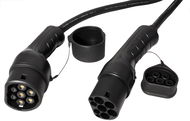ROLINE Nabíjecí kabel pro elektromobily Typ 2 - 3 × 16A, 11 kW, kroucený, 7,5 m - Nabíjecí kabel pro elektromobily