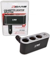 4CARS Cigarette lighter splitter 12/24V USB 2.0 - Car Charger