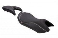 SHAD Comfort saddle black, white seams - Motorbike Seat