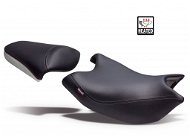 SHAD Comfort Seat Heated Black/Grey, Red Seams (no logo) for HONDA NC 750 X (2014-2016) - Motorbike Seat