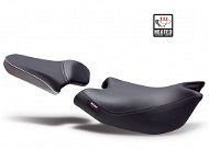 SHAD kényelmes ülés fűtött fekete / szürke, szürke varratok (logó nélkül) - Motorkerékpár nyereg