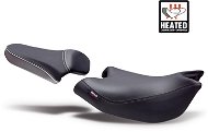 SHAD Comfortable seat heated black/grey, grey seams (no logo) for HONDA NC 700 S, X (2012-2013) - Motorbike Seat