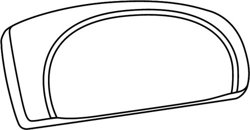 SHAD Support for ATV110 / ATV80 - Trunk Backrest - Main image