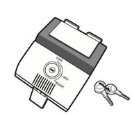 SHAD Dark gray closing mechanism for SH48 - Accessory