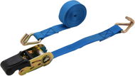 Tie Down Strap COMPASS Strap with a ratchet and hooks 1pc 350daN 25mm x 5m TÜV - Upínací popruh