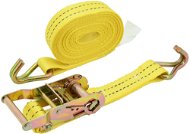 Tie Down Strap COMPASS Strap with Ratchet and Hooks 2t 5m TÜV/GS - Upínací popruh