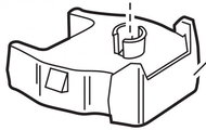 Thule Snowpro 745, 746, 747 (33008) ski carrier holder plate - Bike Rack Accessory