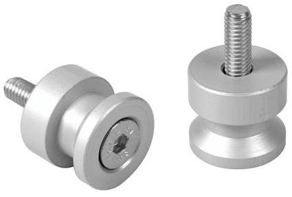 LAMPA Motorcycle rack adapter round M6 - Bobbin Adapters - Main image