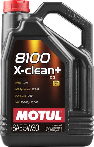 MOTUL 8100 X-CLEAN+ 5W30 5L - Motorový olej - Hlavní obrázek