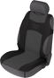 Walser seat covers for front seats Tuning Star black/grey - Car Seat Cover