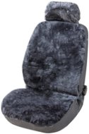 Walser seat cover Iva sheep wool gray 1pc ZIPP IT - Car Seat Covers