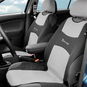 Compass seat covers front 2pc grey TRIKO - Car Seat Covers