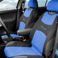 COMPASS Seat cover TRIKO front 2pcs blue - Car Seat Covers