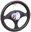 Steering wheel cover red