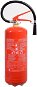 COMPASS Powder fire extinguisher 6kg ABC (34A) - Fire Extinguisher 