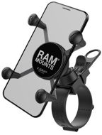 RAM Mounts X-Grip for Handlebars up to 60mm in Diameter - Motorbike Phone Mount