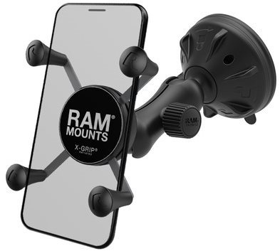 RAM Mounts X-Grip with Glass Suction Cup, Arm 70mm - Phone holder - Main image