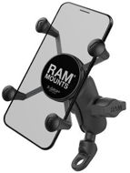 RAM Mounts kompletná zastava držiaku mobilného telefonu „X-Grip" s uchytením na 9 mm skurtku - Držiak na mobil na motorku