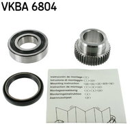 SKF Wheel bearing VKBA 6804 - Bearing
