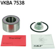SKF Wheel bearing VKBA 7538 - Bearing