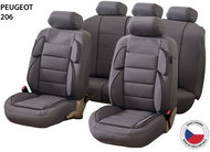 CAPPA car seats Perfetto YL Peugeot 206, grey - Car Seat Covers