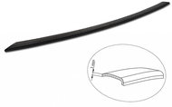 AVISA Profiled ALU rear door sill cover (black - grooved) for Kia Sorento IV, from r. v. 2020 - Boot Edge Protector