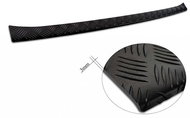 AVISA Profiled ALU rear door sill cover (black - grooved) for Mercedes Sprinter III, from r. - Boot Edge Protector
