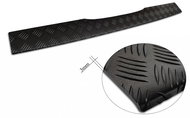 AVISA Profiled ALU rear door sill cover (black - grooved) for Mercedes Vito W447, from r. v. - Boot Edge Protector