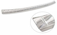 AVISA Profiled stainless steel rear door sill cover for Audi A3 IV Sportback, from r.v. 2020 -> - Boot Edge Protector