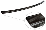 AVISA profiled stainless steel rear door sill cover for Audi Q2 Facelift, black graphite, from r. v. - Boot Edge Protector