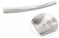 AVISA Profiled stainless steel rear door sill cover for BMW 5 G31 LCI, r. v. 2020-2023, silver - Boot Edge Protector