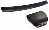 AVISA Profiled stainless steel rear door sill cover for Citroen C5 X, from r.v. 2021 ->, black - Boot Edge Protector