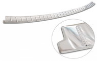 AVISA Profiled stainless steel rear door sill cover for Dacia Jogger, from r.v. 2021 ->, silver - Boot Edge Protector