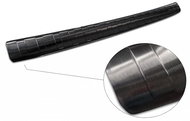 AVISA profiled stainless steel rear door sill cover for Honda Jazz V Crosstar hybrid - black, from r - Boot Edge Protector
