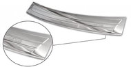 AVISA profiled stainless steel rear door sill cover for Mini Countryman R60, r. v. 2010 - 2014 - Boot Edge Protector