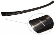 AVISA profiled stainless steel rear door sill cover for Nissan Qashqai III - black, from r. v. 2021  - Boot Edge Protector
