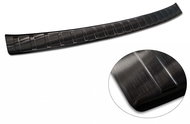 AVISA Profiled stainless steel rear door sill cover for Nissan X-Trail IV, from r.v. 2021 ->, black - Boot Edge Protector