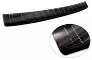 AVISA Profiled stainless steel rear door sill cover for Peugeot 308 III, from r.v. 2021 ->, black - Boot Edge Protector