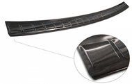 AVISA profiled stainless steel rear door sill cover for Renault Express Van - black, from r.v. 2021  - Boot Edge Protector