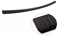 AVISA Profiled stainless steel rear door sill cover (black matt) for Toyota Corolla Cross, from r. v - Boot Edge Protector