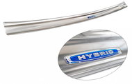 AVISA profiled stainless steel rear door sill cover for Toyota Highlander IV (XU70), from r. v. 2019 - Boot Edge Protector