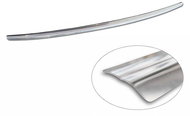 AVISA Profiled stainless steel rear door sill cover for Toyota Prius V, from r.v. 2022->, silver - Boot Edge Protector