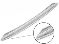 AVISA profiled stainless steel tailgate sill cover for Toyota ProAce II van, from r.v. 2016 -> - Boot Edge Protector