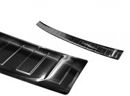 AVISA profiled stainless steel rear door sill cover for Volkswagen Caddy III, from r. v. 2013-2020,  - Boot Edge Protector