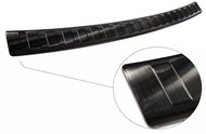 AVISA profiled stainless steel rear door sill cover for Volkswagen Passat B8 sedan - black graphite, - Boot Edge Protector