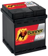 BANNER Power Bull 42Ah, 12V, P42 08 - UAMK instalace do vozu - Autobaterie