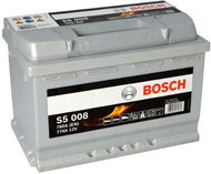 BOSCH S5 008, 77Ah, 12V (0 092 S50 080) - UAMK instalace do vozu - Autobaterie
