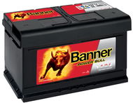 BANNER Power Bull 80Ah, 12V, P80 14 - UAMK instalace do vozu - Autobaterie