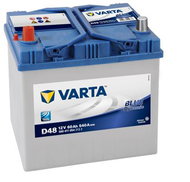 VARTA BLUE Dynamic 60Ah, 12V, D48 - UAMK instalace do vozu - Autobaterie